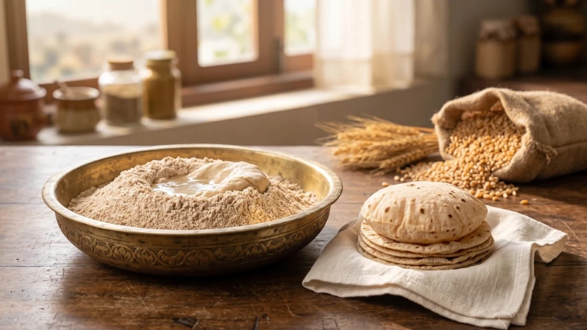 Contract milling of whole wheat chakki fresh atta